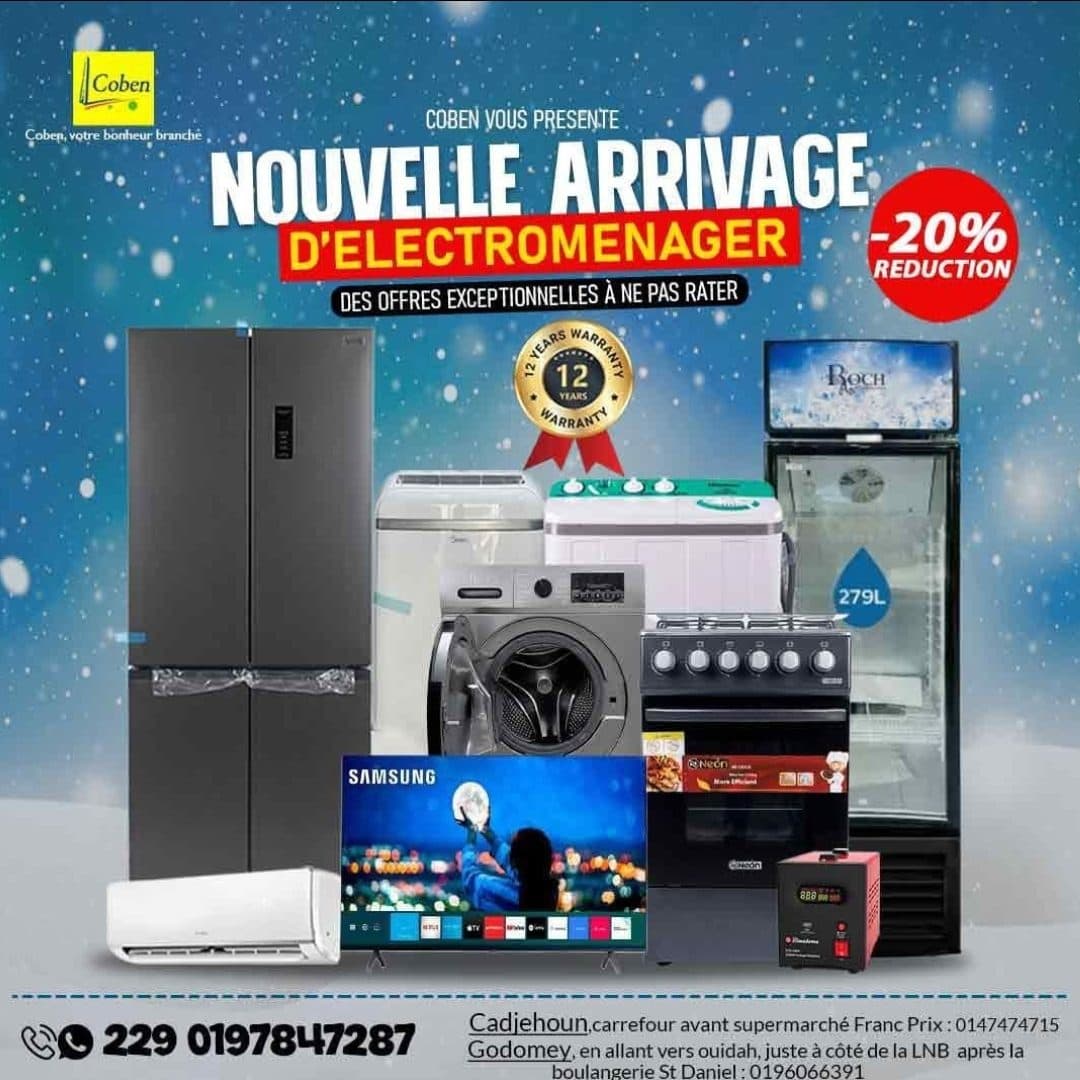 Livraison COBEN SHOP partout au Bénin