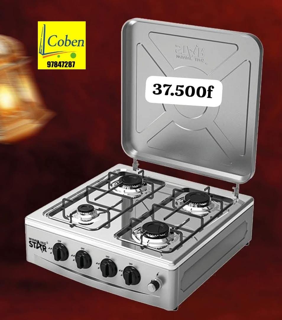 Cuisinière de table 4 feux