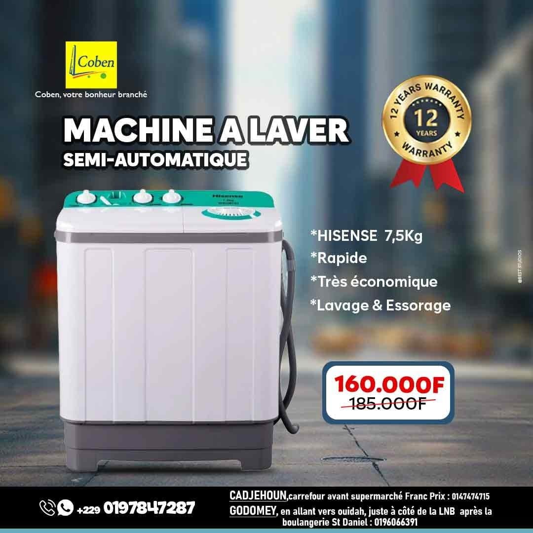 Marchine à laver 7.5kg